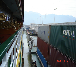 Three Gorges Dam Container Ships